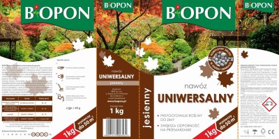 Bopon granulowany jesienny nawóz uniwersalny BiOPON 1kg