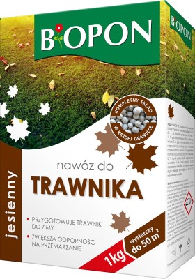 Bopon granulowany jesienny nawóz do trawnika BiOPON 1kg