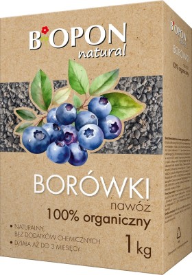 Bopon Natural nawóz 100% organiczny do borówek BiOPON 1kg